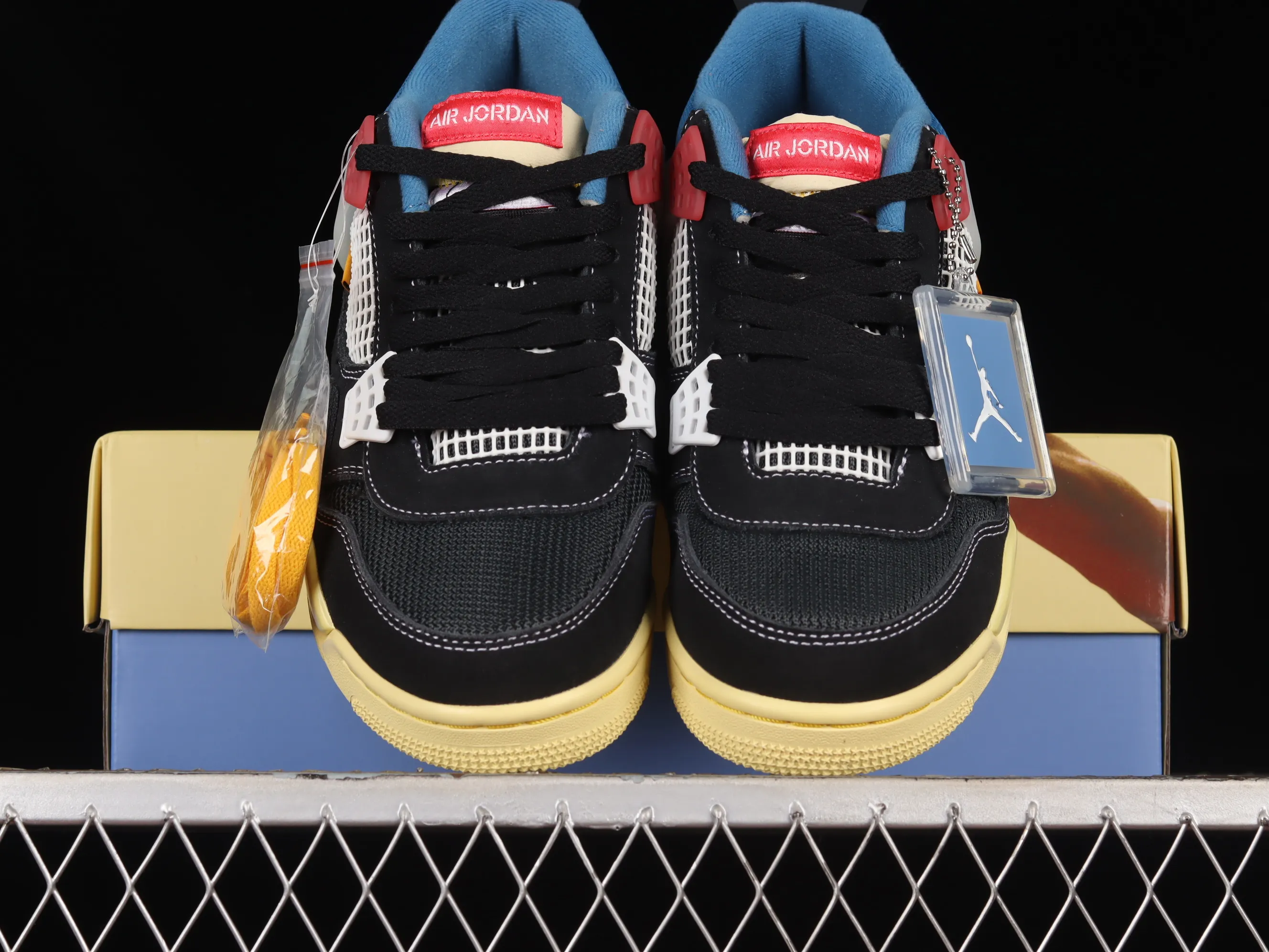 All categories Air Jordan Jordan series basketball shoes Air Jordan 4 OG version Union La x Air Jordan 4 Retro AJ4 Joe 4 joint basketball shoes DC9533-001